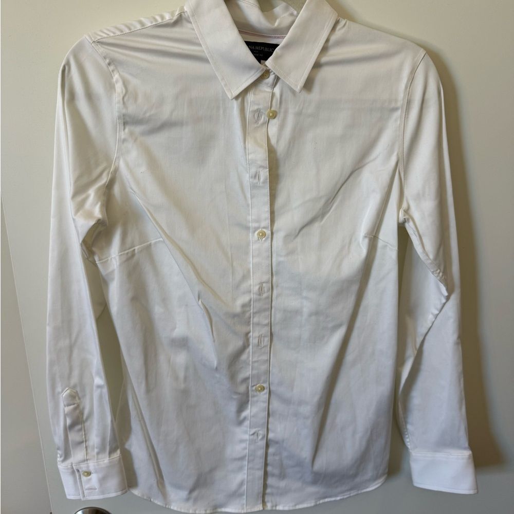 Banana Republic White Dress Shirt for Men